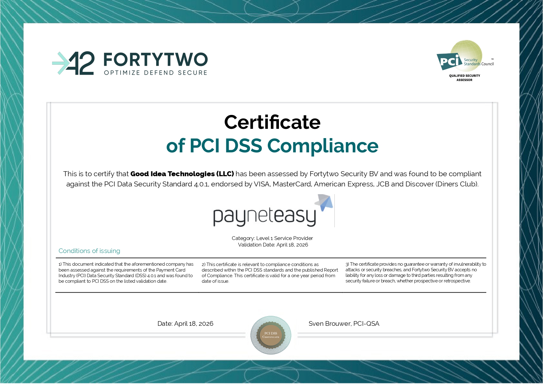 PCI DSS Compliance